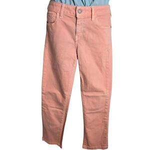 Pilcro‎ and the Letterpress Womens Jeans 28 Ankle Crop Peach Anthropologie